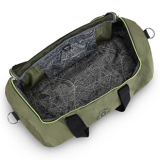Sac Polochon Kipling Argus Medium Vert Olive | FR 1786YX